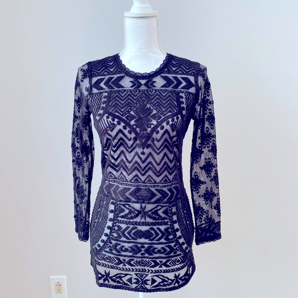 Isabel Marant Pour H&M Lace Tunic Top NWT